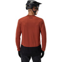 Fox Ranger Long Sleeve Men's Jersey Fox Head Amber Scarlet