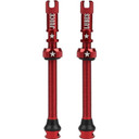 Juice Lubes Tubeless Valves Red 65mm