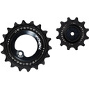Tripeak Asymmetrical Oversized Pulley Kit For Shimano 12s Dura Ace Black