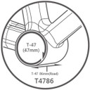 Tripeak Jetstream PRO Ceramic 3-in-1 (24/29/30mm) T47 IB 86mm Bottom Bracket