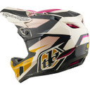 Troy Lee Designs D4 Polyacrylite Unisex Helmet Turbo Acid/Fuchsia