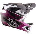 Troy Lee Designs Stage 2 AS Unisex Helmet Amper White/Fuchsia