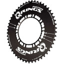 Rotor Q Ring 1x Aero Chainring 110x5BCD Black