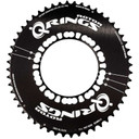 Rotor Q Ring 1x Aero Chainring 110x5BCD Black