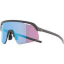 BBB Valor Sunglasses Matt Transparent Dark Grey Frame W/Flux Blue Mlc Lens