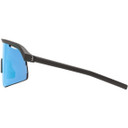 BBB Valor Sunglasses Matt Transparent Dark Grey Frame W/Flux Blue Mlc Lens