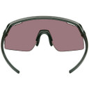 BBB Valor Sunglasses Matt Transparent Metallic Green Frame W/Flux Green Mlc Lens