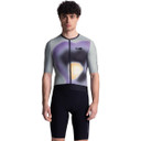 Santini Aero Race CC Short Sleeve Jersey Asphalt Gray