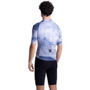 Santini Motion Short Sleeve Jersey Nautical Blue
