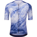 Santini Motion Short Sleeve Jersey Nautical Blue