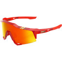 100% Aerocraft Sunglasses Trek Factory Racing Team Edition w/HiPER Red Mirror Lens