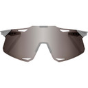 100% Hypercraft Sunglasses Matte Stone Grey w/HiPER Silver Lens