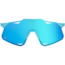 100% Hypercraft Sunglasses Tatis 4 w/Blue Topaz Mirror Lens