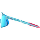 100% Hypercraft Sunglasses Tatis 4 w/Blue Topaz Mirror Lens