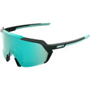 100% Korbin Sunglasses Matte Juniper w/HiPER Mint Mirror Lens