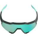 100% Speedcraft Sunglasses Matte Juniper w/HiPER Mint Mirror Lens