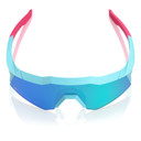 100% Speedcraft XS Sunglasses Tatis 4 w/Blue Topaz Mirror Lens