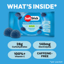 SaltStick Energy Gummies Sour Blue Razz Berry Packet of 8