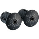 Supacaz Prizmatik Bar Tape Dream + Black Star Plugz