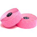 Supacaz Suede Bar Tape Neon Pink + Black Star Plugz