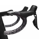 Supacaz Super Sticky Kush Galaxy Bar Tape Platinum, + Platinum Star Plugz