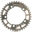 Veloci ROLLCii Rocker 1X 110BCD Chainring Polish Silver