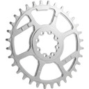 Veloci ROLLCii V2 1X DM 3mm Offset Chainring For SRAM 8-Bolt Silver