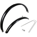 Veloci VLCmade 700c Slick Fenders 58mm Polish Silver