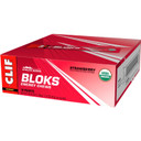 Clif Shot Bloks Energy Chews Strawberry Box of 18