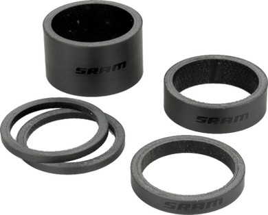 SRAM AM Headset Spacer Kit Black/Gloss Black