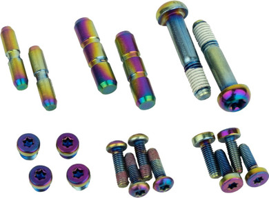 SRAM Disc Brake Lever Bolts Upgrade Kit Rainbow