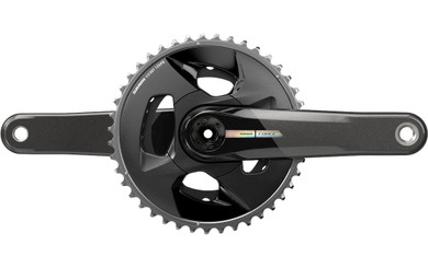 SRAM Force WIDE D2 165mm 43/30T Crankset Unicorn Grey w/Laser Foil