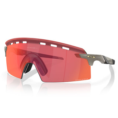 Oakley Encoder Strike Prizm Trail Torch Lenses Matte Onyx Frame Sunglasses