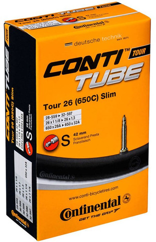 Continental Tour 26"x28/32c Slim 42mm Presta Valve Tube