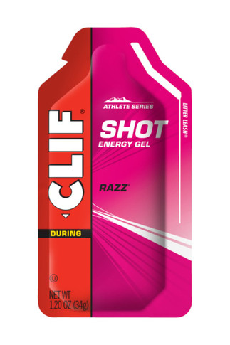 Clif Shot Energy Gel Sachet Razz 34g