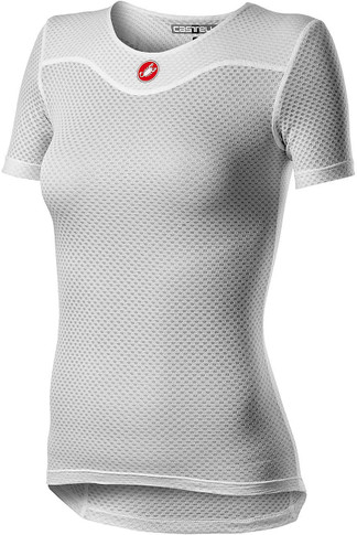 Castelli Pro Issue 2 Womens Short Sleeve Base Layer White 2022