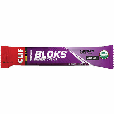 Clif Shot Bloks Energy Chews Mountain Berry 60g