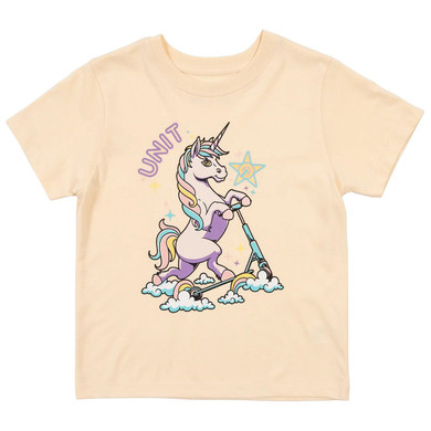 UNIT Uniscoot SS Kids T-Shirt Cream 2022