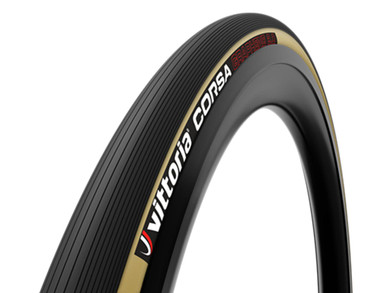 Vittoria Corsa Graphene 2.0 700 x 30mm Tubular Tyre Tan Sidewall