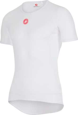 Castelli Pro Issue Shortsleeve Baselayer White