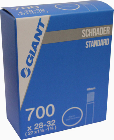 Giant 700x28/32c Schrader Valve 48mm Tube