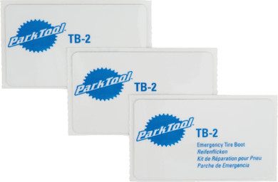 Park Tool TB-2 Emergency Tyre Boot Patch (3Pk)