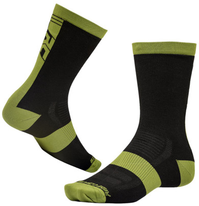 Ride Concepts Mullet 20cm Wool Socks Black/Olive