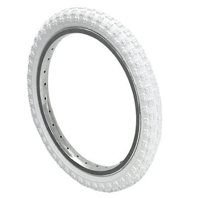 Kenda K50 16x2.125 Knobby Tread BMX Tyre White