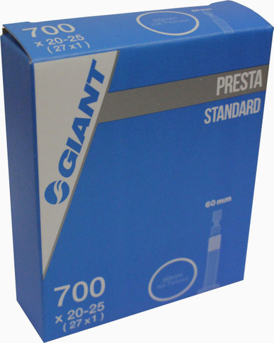 Giant 700x20/25c Presta Valve 60mm Tube