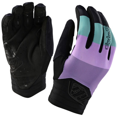 Troy Lee Designs Luxe Womens MTB Gloves Rugby Black