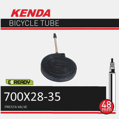 Kenda 700x28-35C 48mm Non-Thread Presta Valve Tube