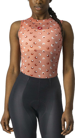 Castelli Pro Mesh 3 Womens Sleeveless Top Blush 2022