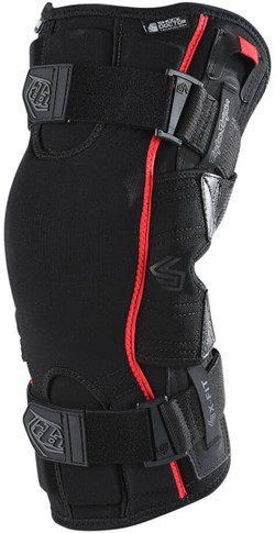 Troy Lee Designs 6400 Knee Brace Black Pair