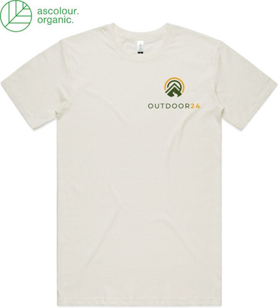 OUTDOOR24 Staple Organic SS T-Shirt Natural X-Large